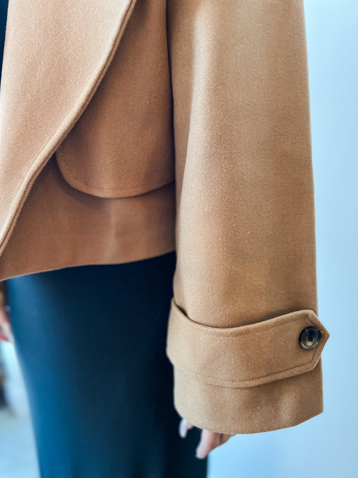 Cropped Trench Coat