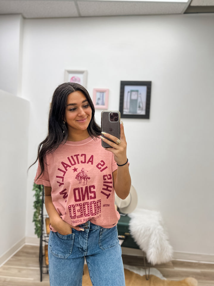 Second Rodeo Boyfriend Tee