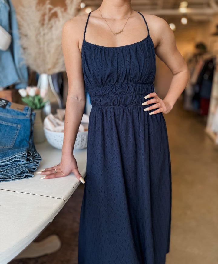 Navy Sun Dress