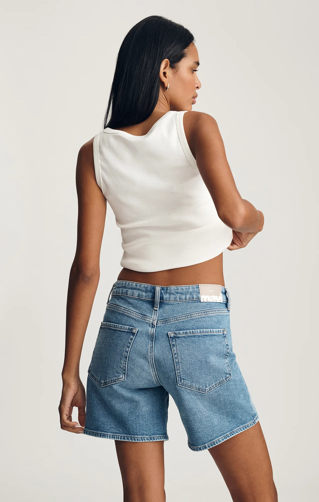 Heidi Long Light Brushed Classic Blue Jean Short