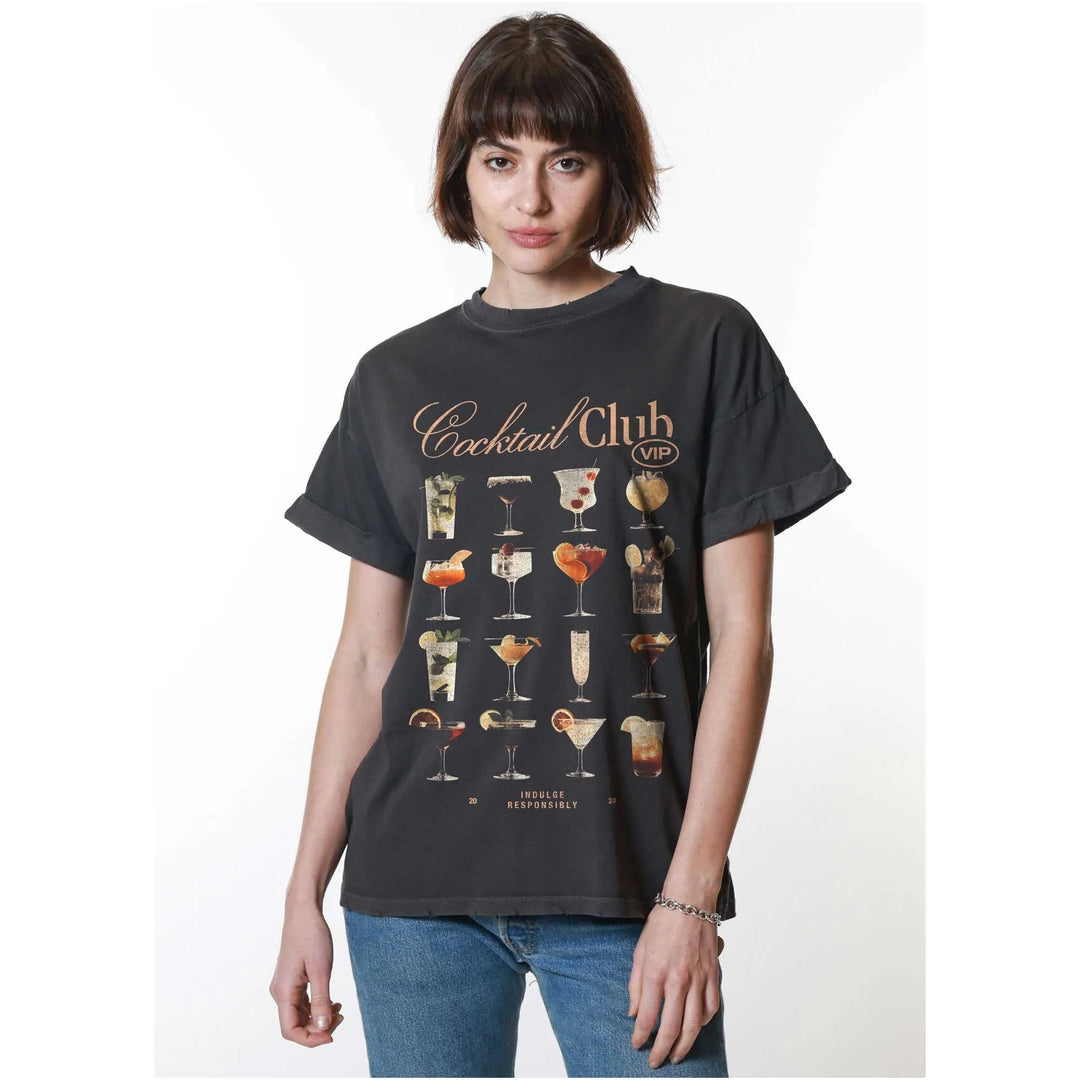 Cocktail Club Boyfriend Tee