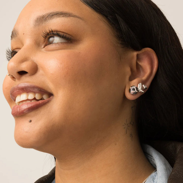 Cowboy Boot Stud Earring