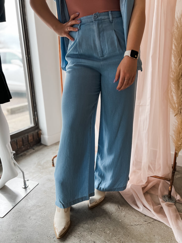 Soft Breeze Wide Leg Pants