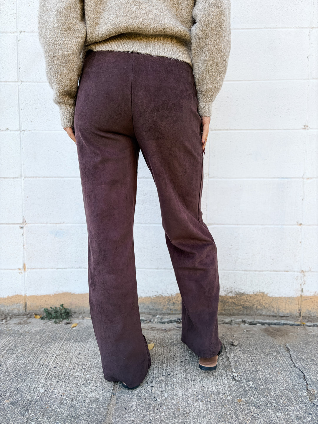 Perra Faux Suede Pants