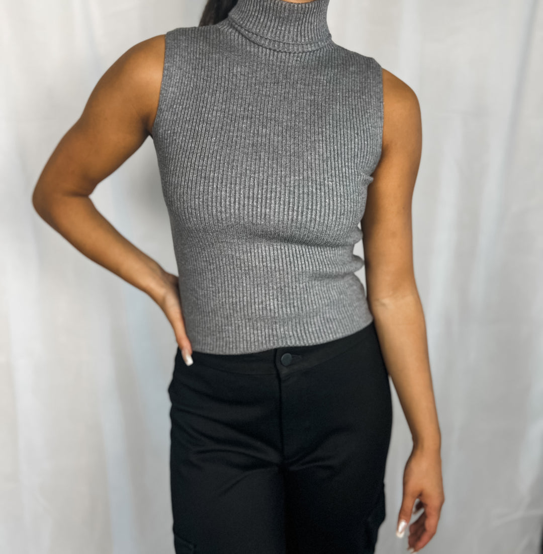 Turtleneck Sweater Tank