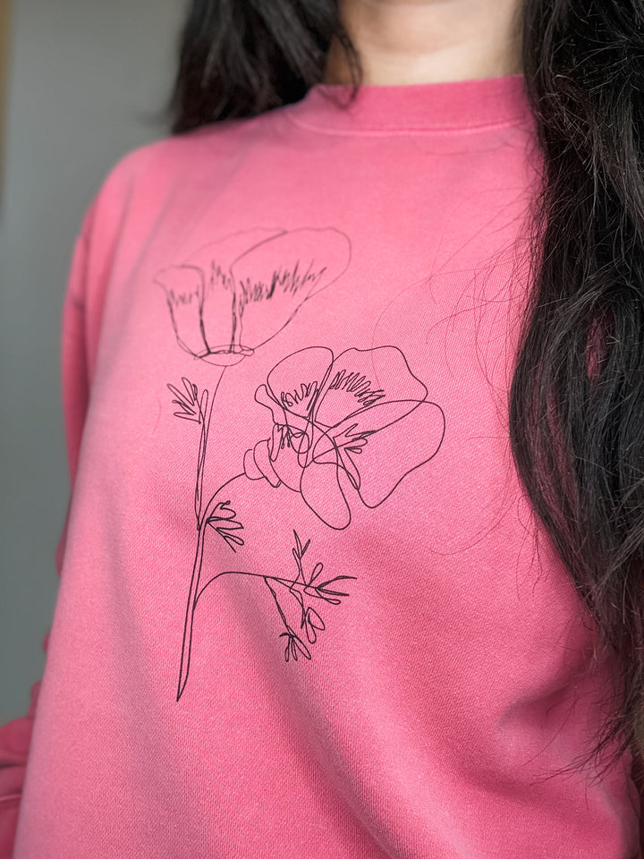 Poppy Oversized Sweatshirt