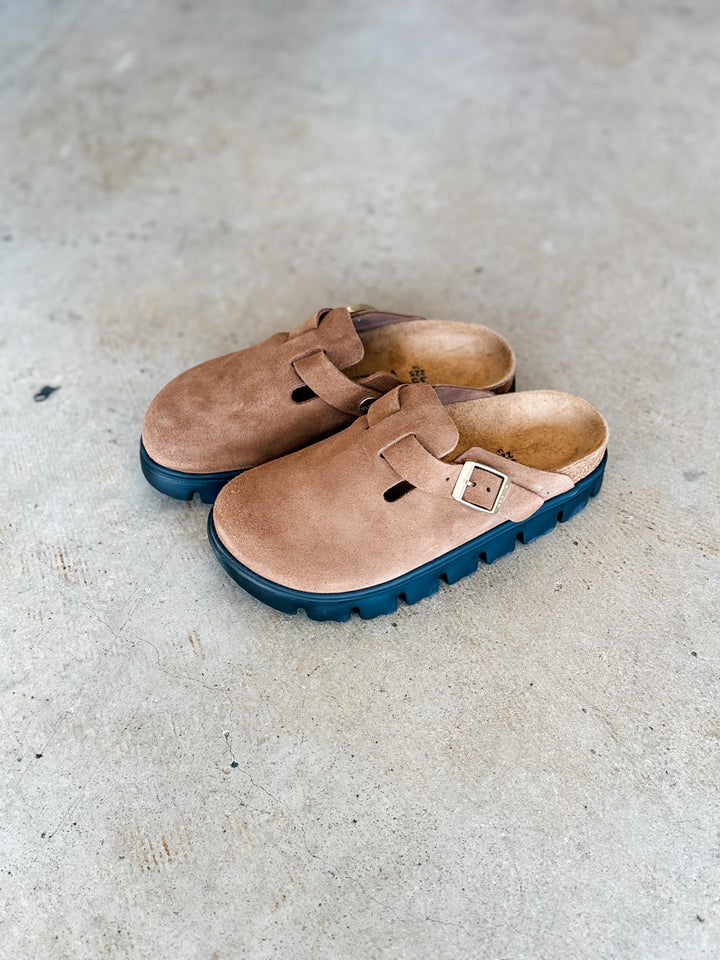 Birkenstock Boston Chunky - Dark Tea