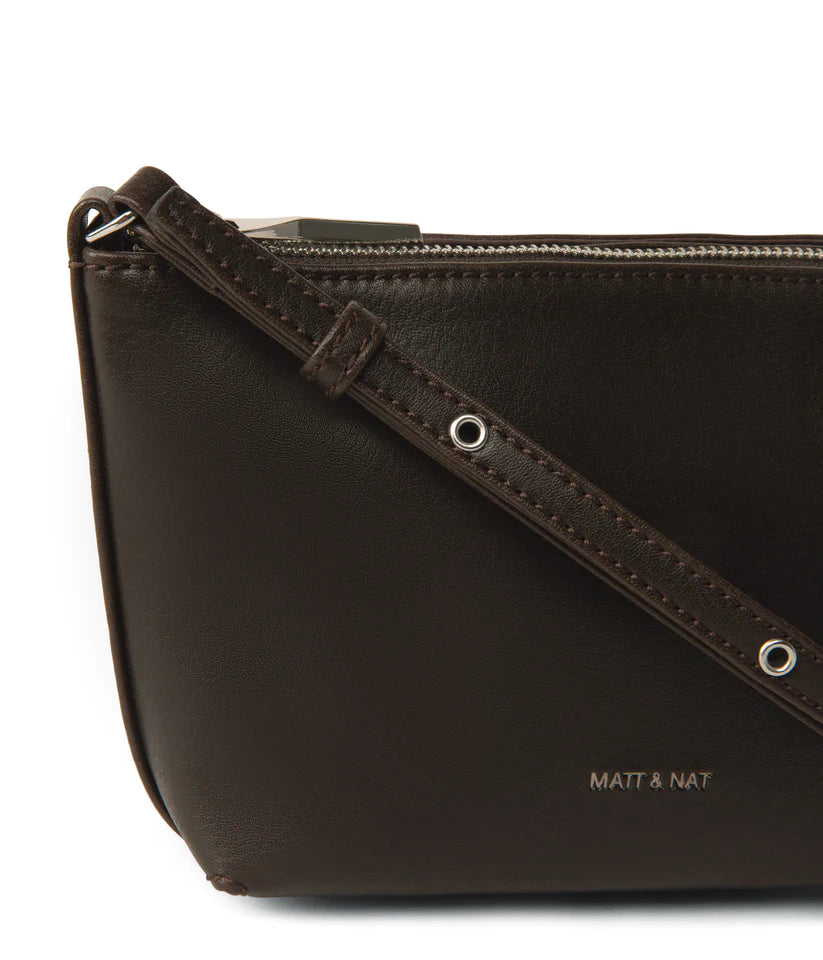 Macy Vintage Crossbody- Espresso
