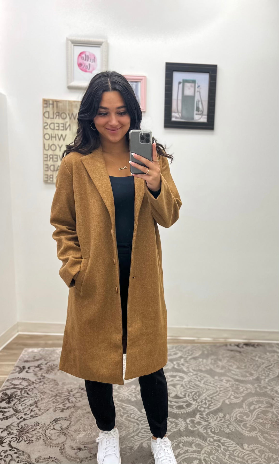 Avery Oversized Long Coat