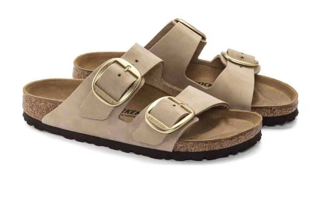 Birkenstock Arizona Big Buckle Sandals - Sand