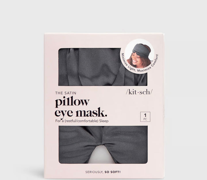 Pillow Eye Mask - Charcoal