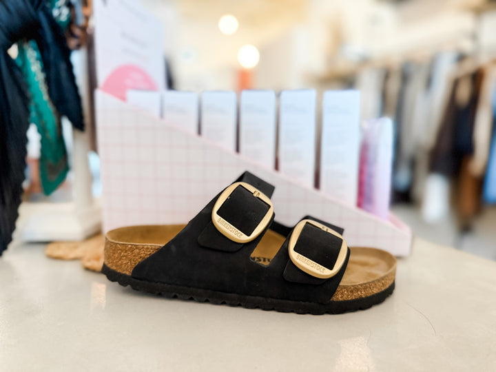 Birkenstock Arizona Big Buckle Sandals - Black
