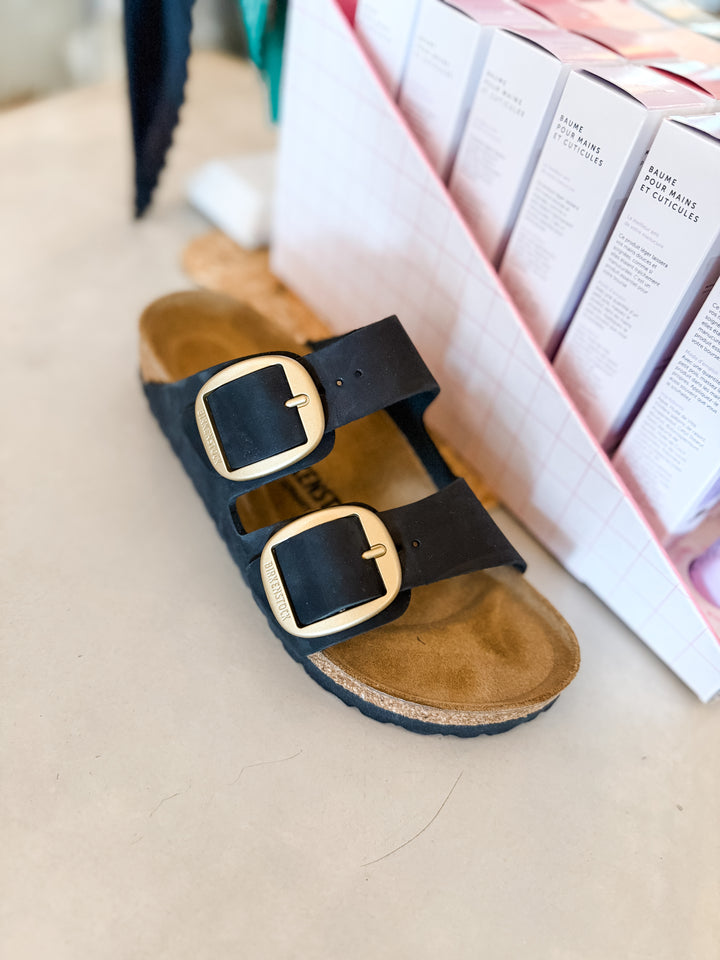 Birkenstock Arizona Big Buckle Sandals - Black