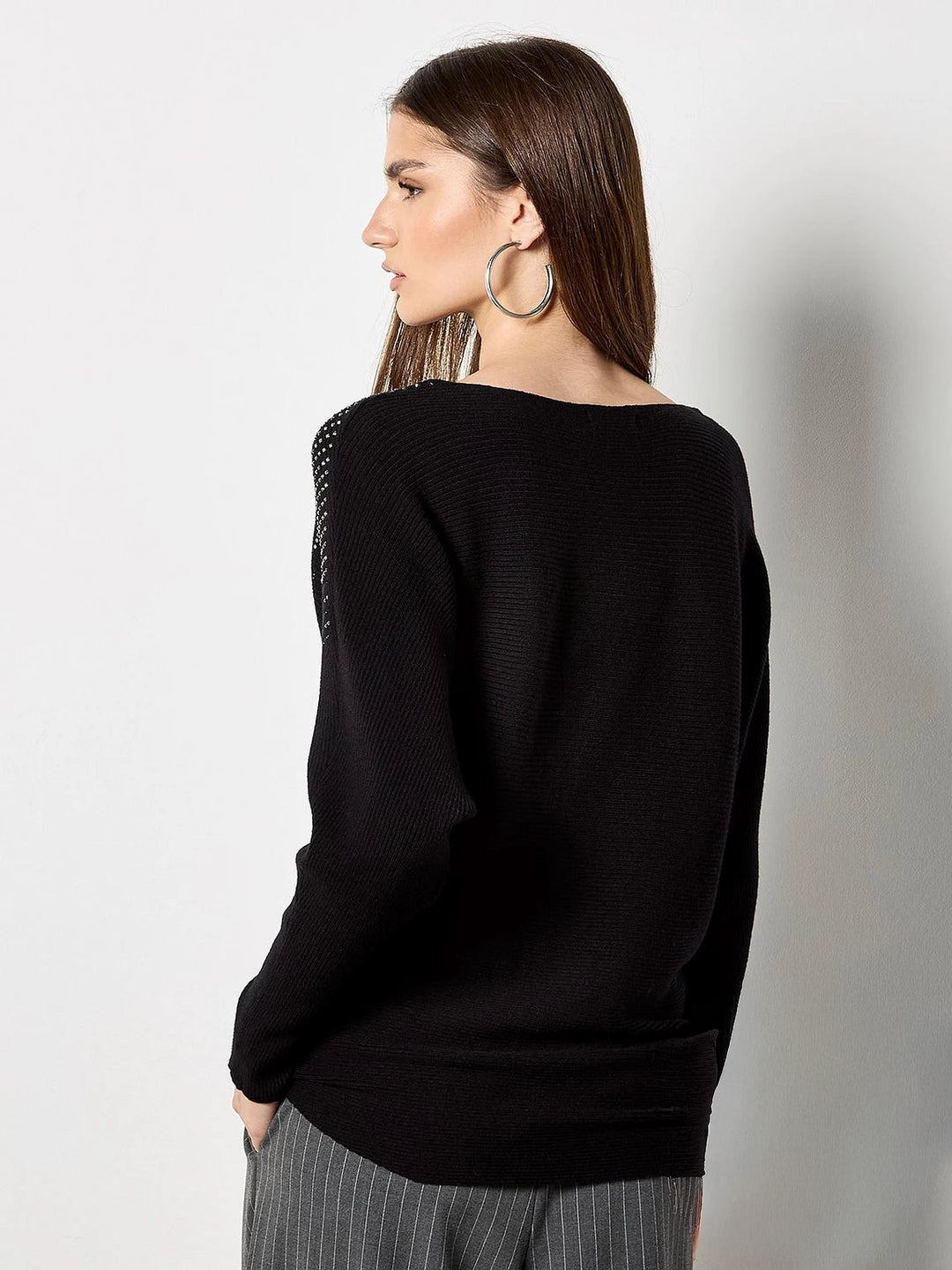 Sparkle Batwing Sweater