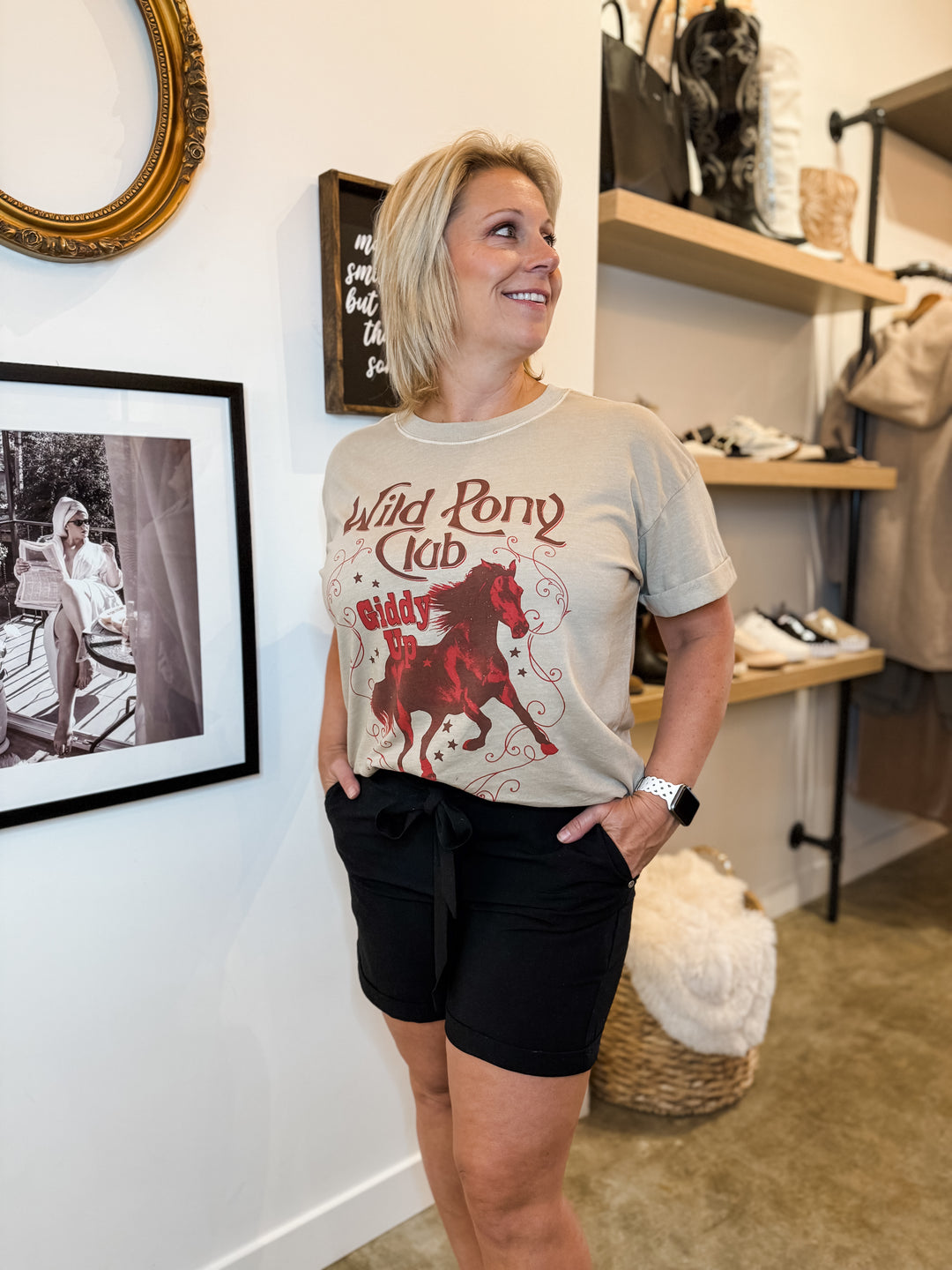 Wild Pony Club Boyfriend Tee