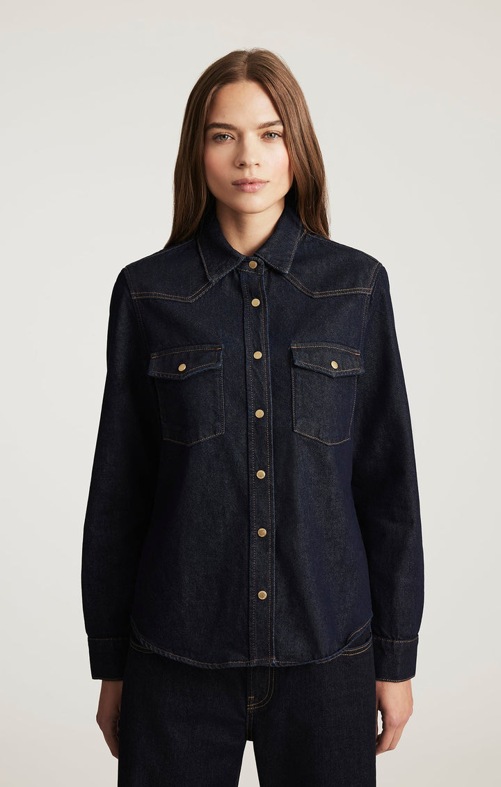 Angela Rinse Classic Denim Jacket