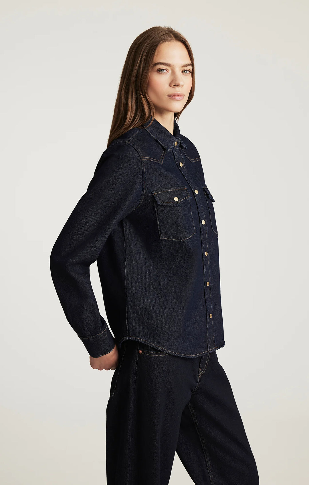 Angela Rinse Classic Denim Jacket