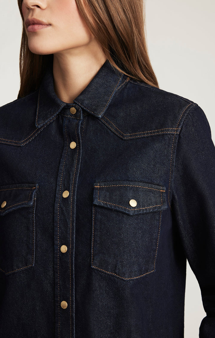 Angela Rinse Classic Denim Jacket