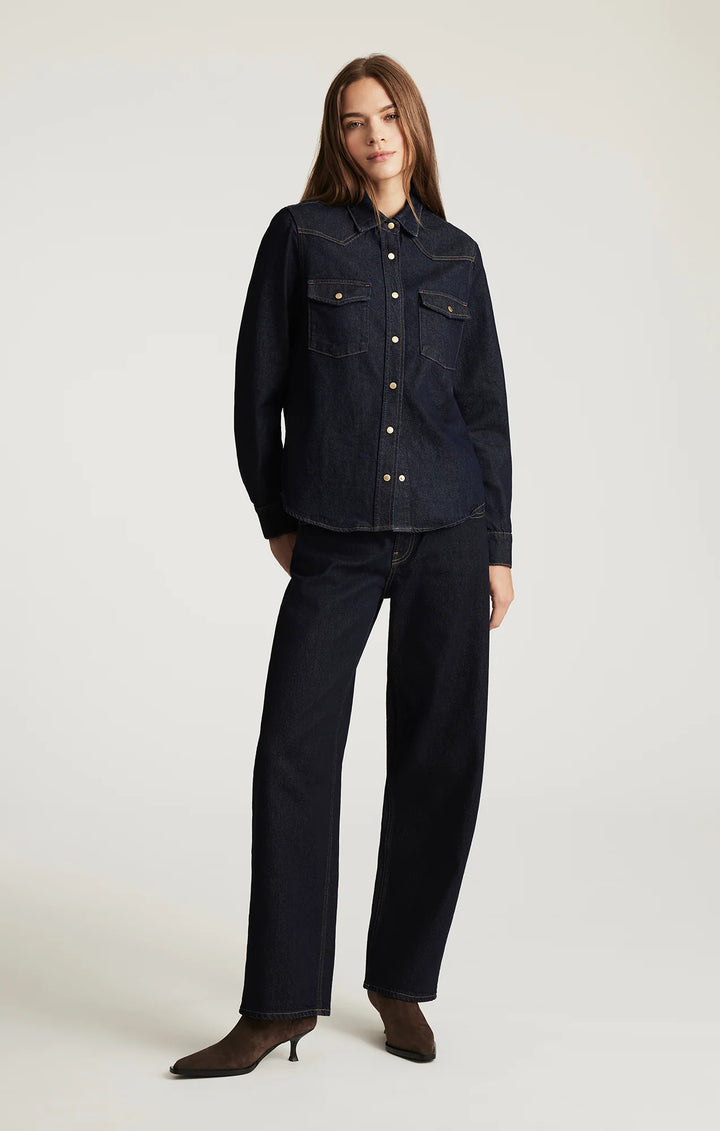 Angela Rinse Classic Denim Jacket