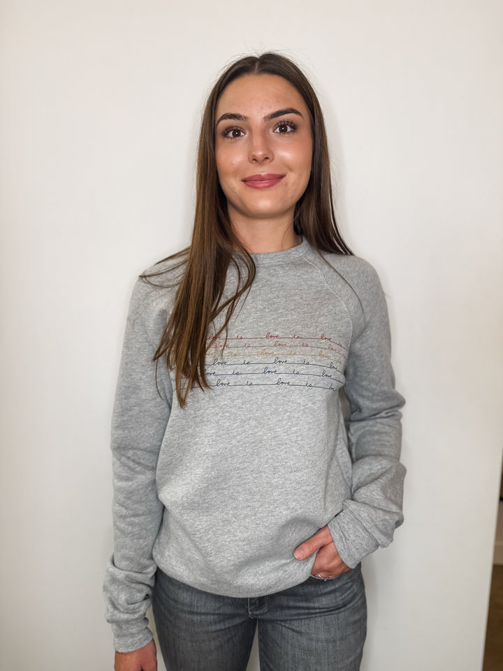 Love is Love Rainbow Sweatshirt