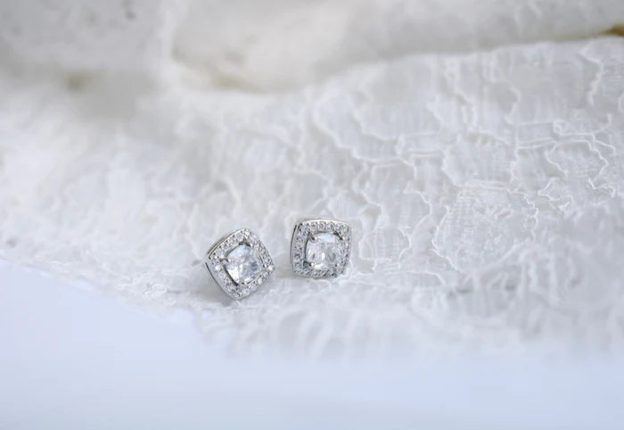 The Courtney Earrings - Silver