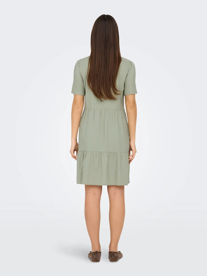 Tiri-Caro Linen Dress