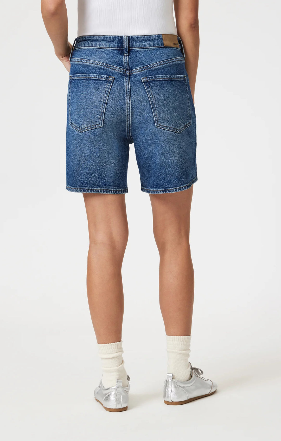 Heidi Long Dark 90's Denim Shorts