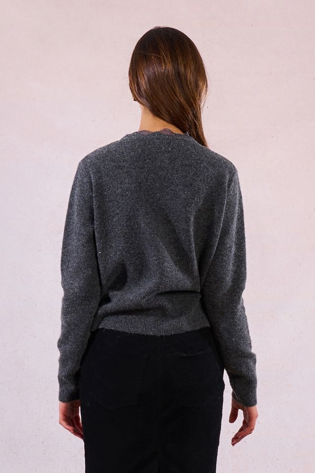 Lace Detail Cardigan