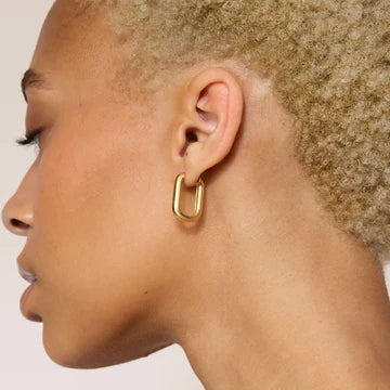 Hillberg & Berk - 
Link Up Hoop Earrings