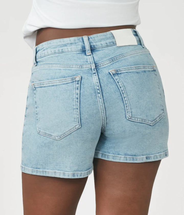 Liana Denim Shorts - Crystal Blue