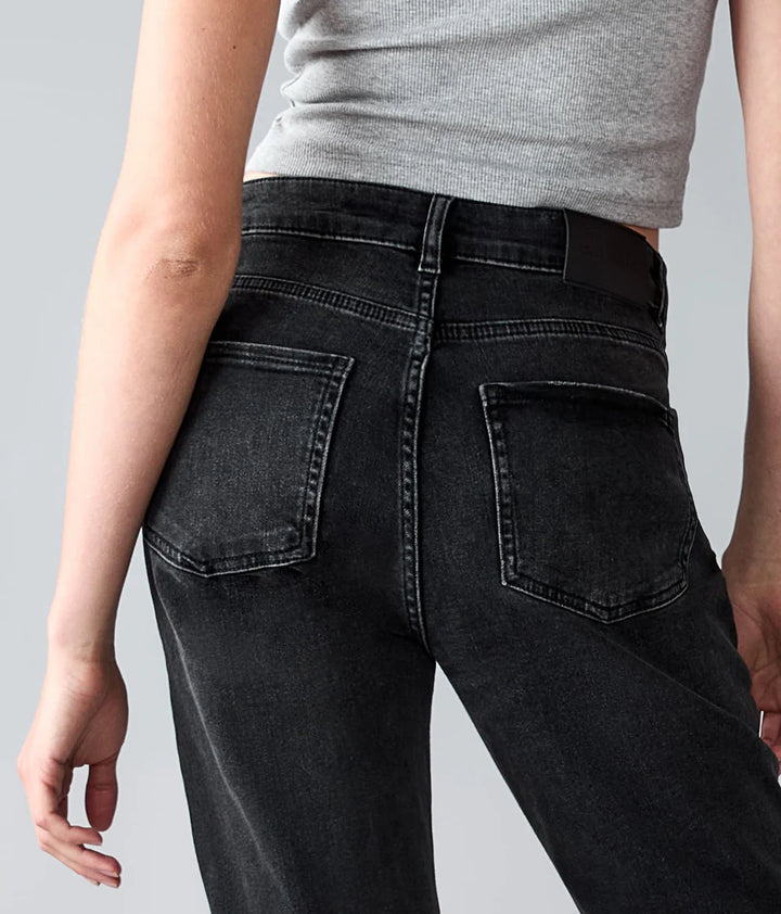 Denver Straight Jeans - Black Ash