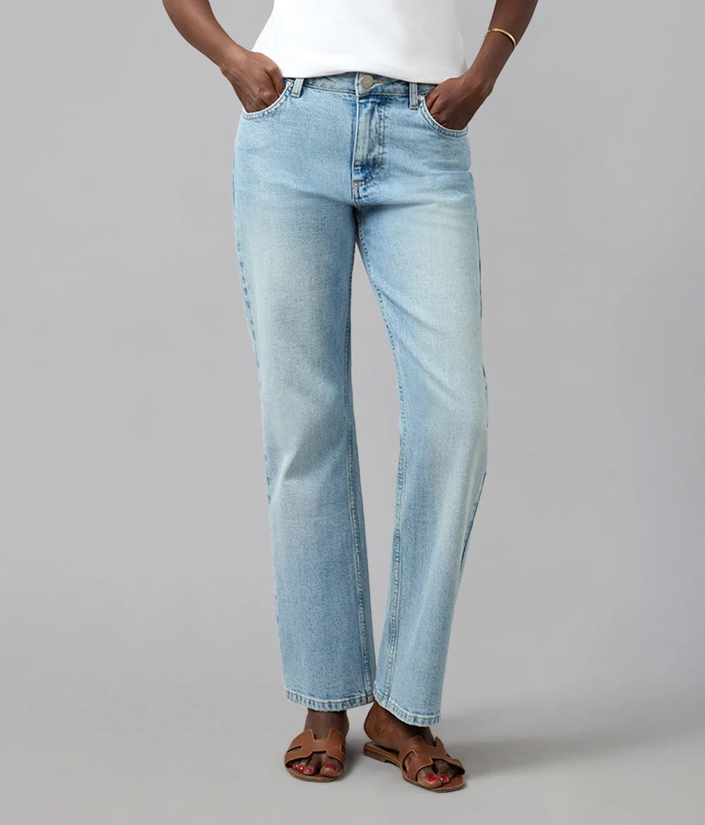 Denver Straight Leg Jeans - Whimsy Blue