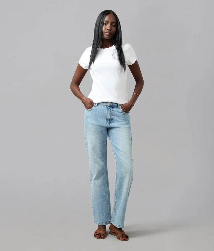 Denver Straight Leg Jeans - Whimsy Blue