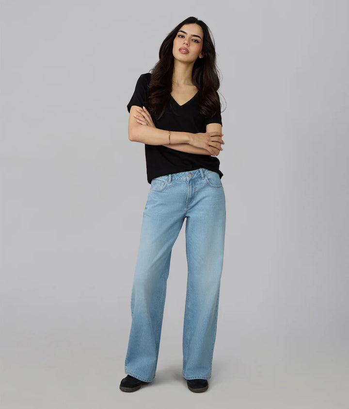 Colette Wide Leg Jeans - Whimsy Blue