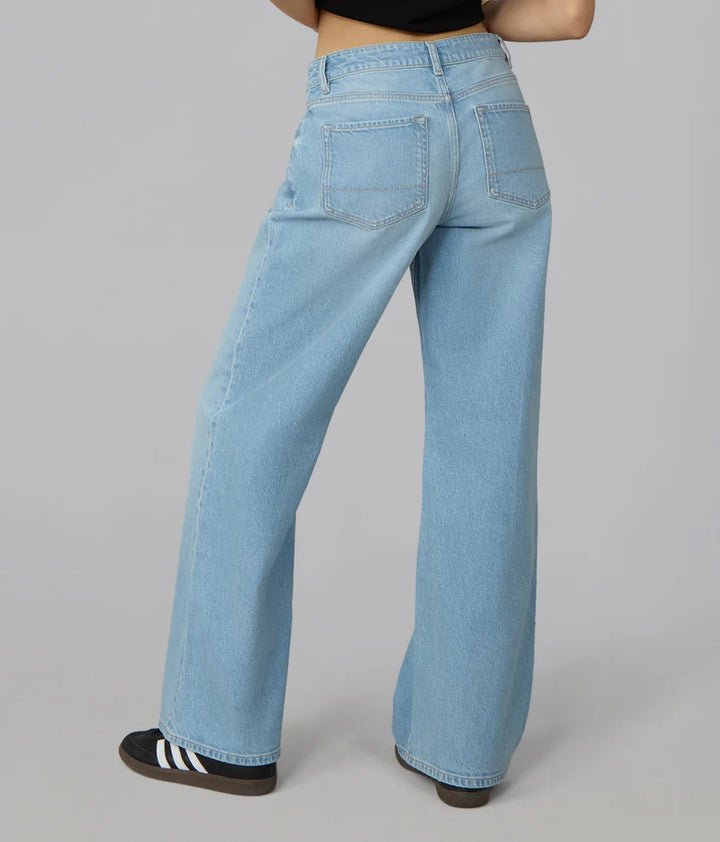 Colette Wide Leg Jeans - Whimsy Blue
