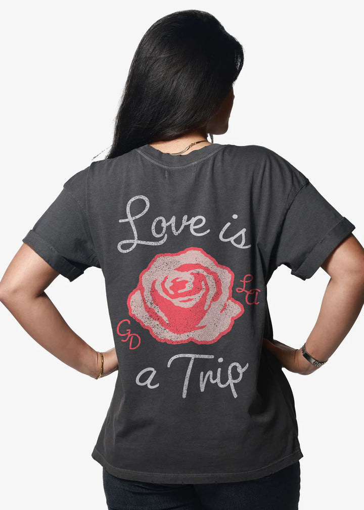 Love Is A Trip Boyfriend Tee