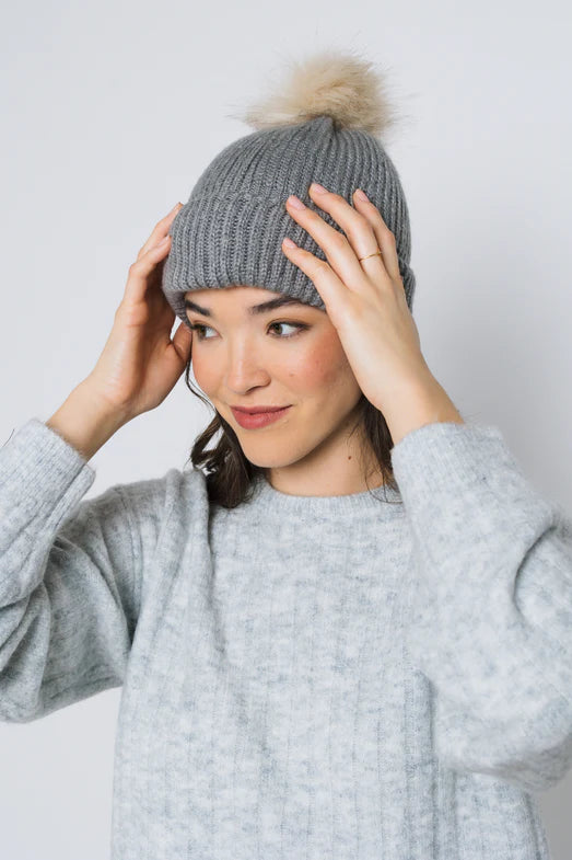 Snowflake Lined Toque