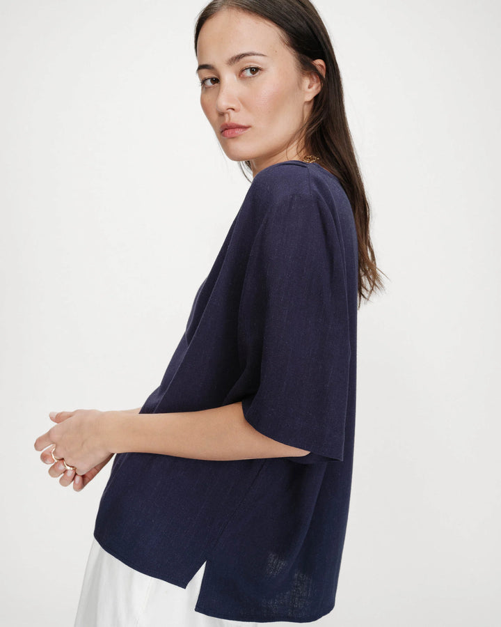 Violon Top - Navy