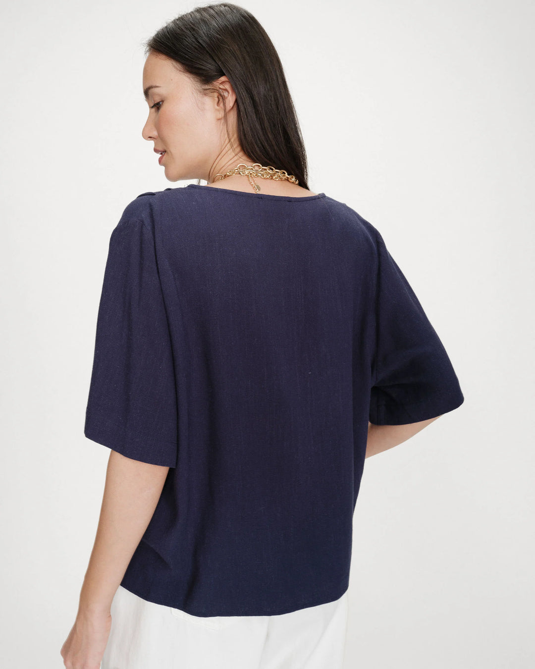 Violon Top - Navy