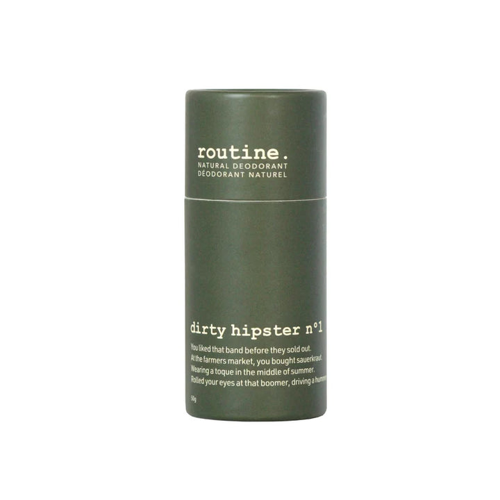 Routine Natural Deodorant - Dirty Hipster STICK