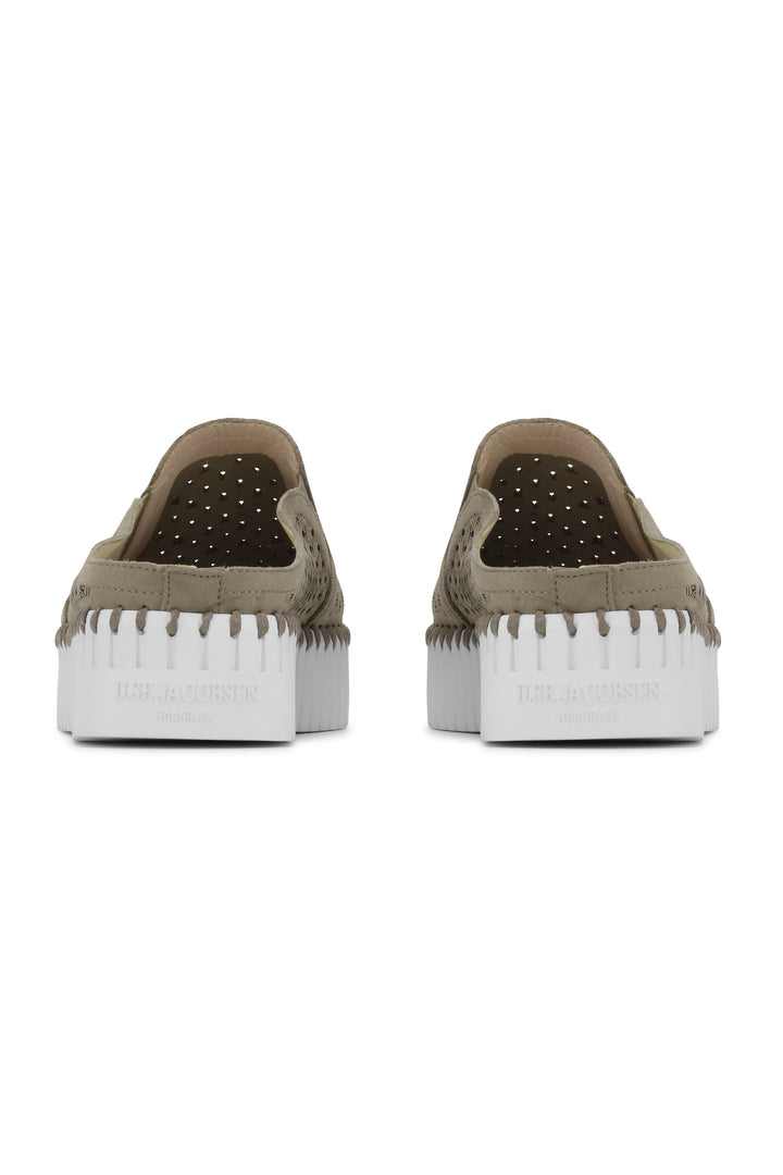 Tulip Slip On Mule - Grey