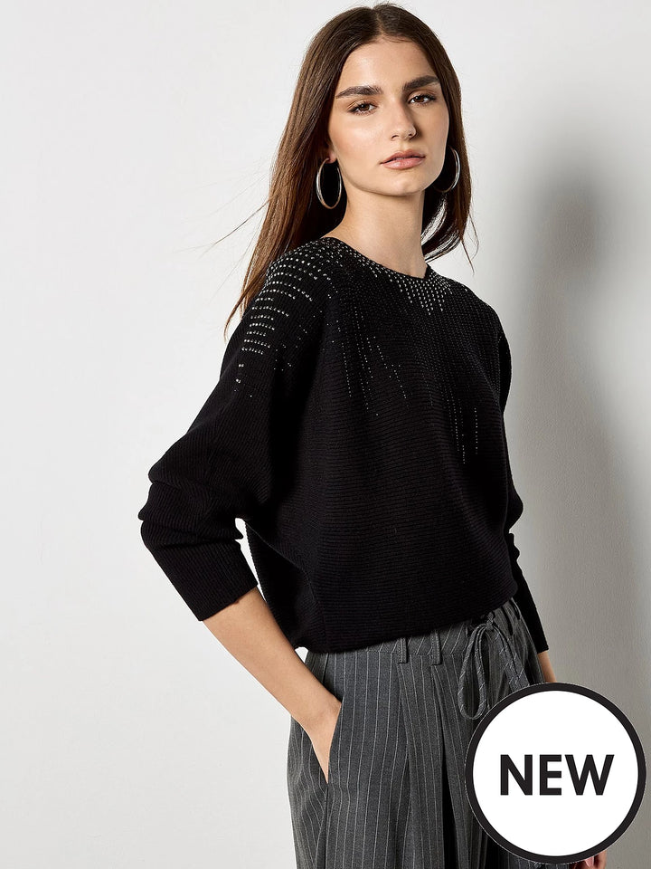 Sparkle Batwing Sweater