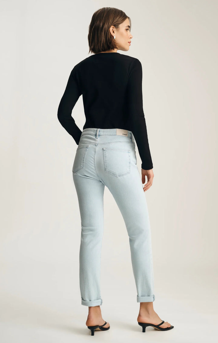 Kathleen Bleached Feather Blue Jeans