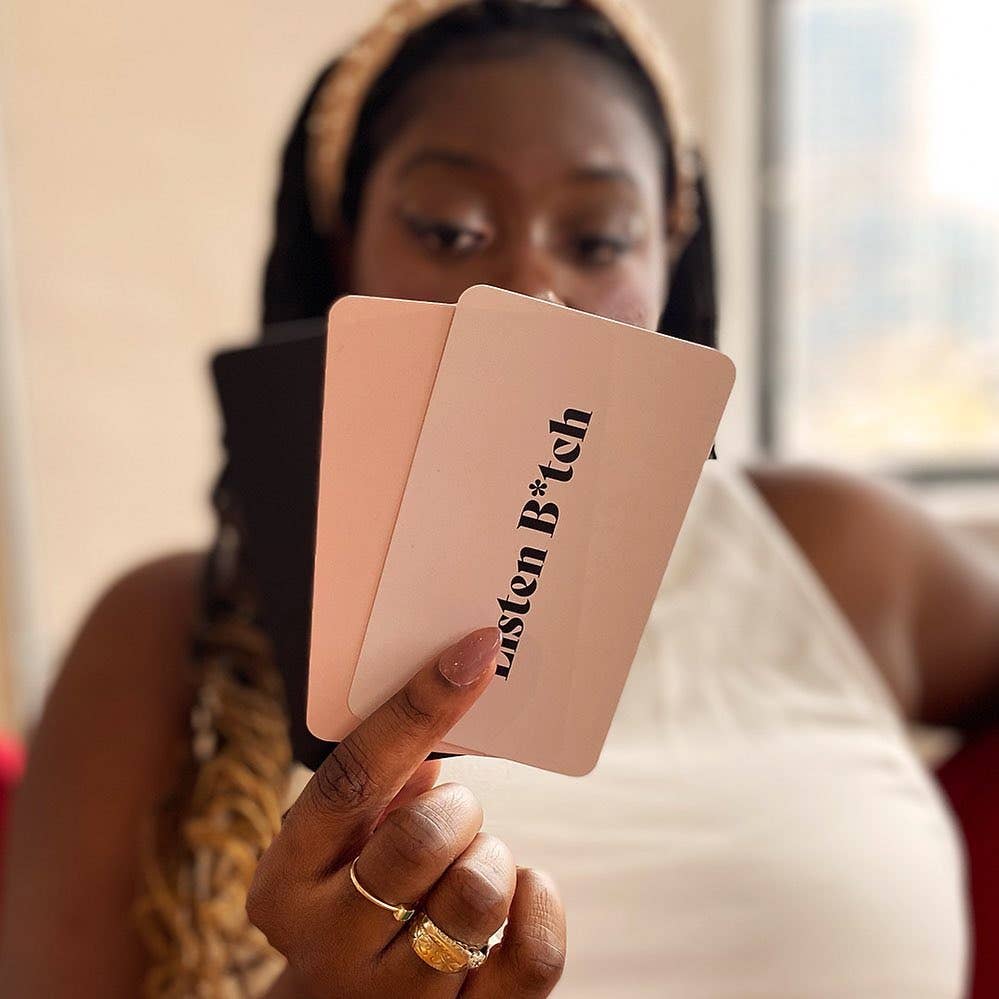 Listen B*tch Affirmation Cards