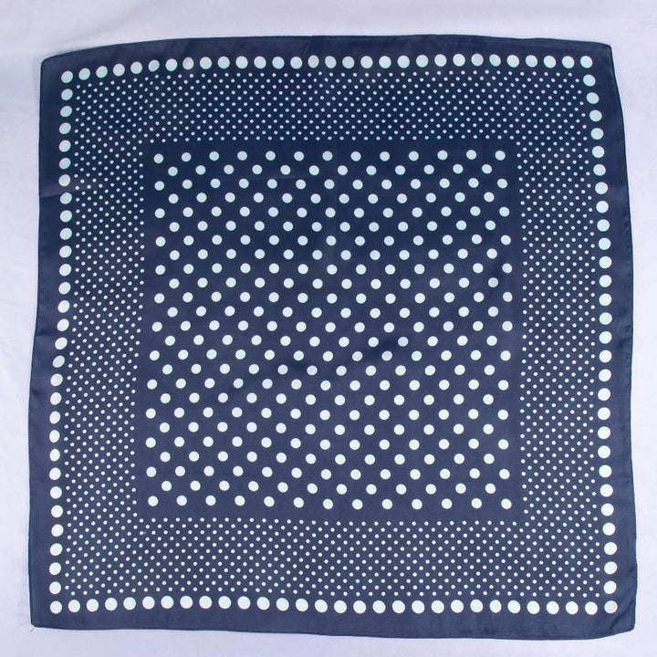 Polka Dot Satin Neck Scarves