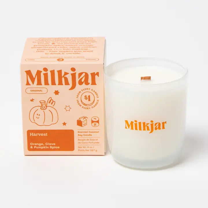 Milk Jar Candles