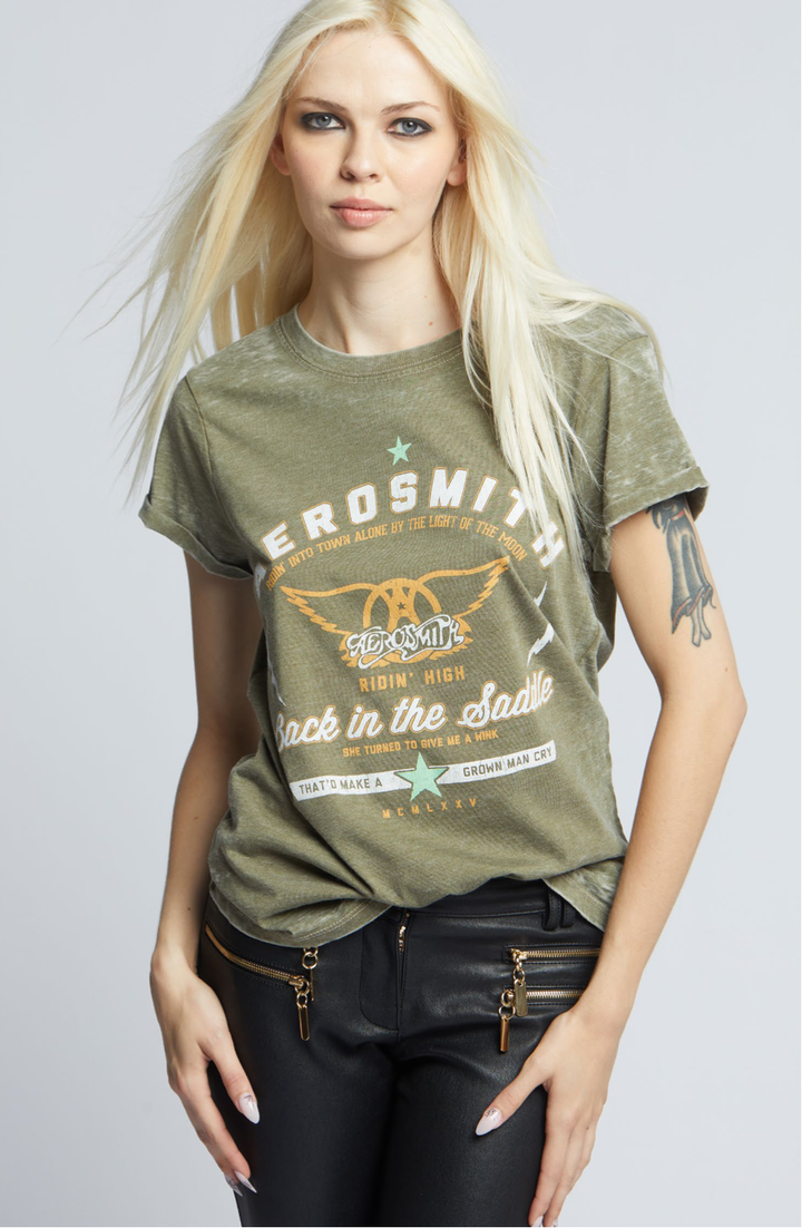 Aerosmith Burn Out Band Tee