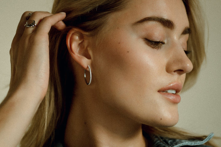 Ethereal Gold Hoops