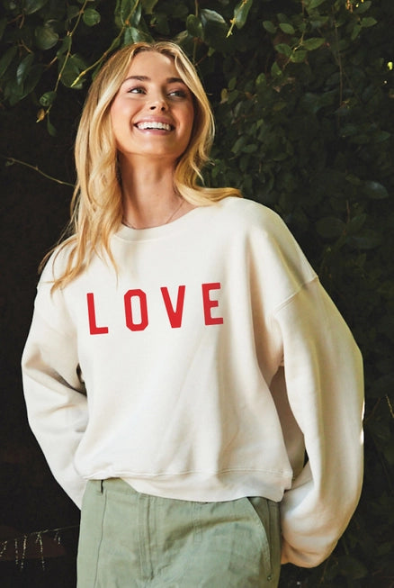 LOVE Mid Graphic Sweatshirt