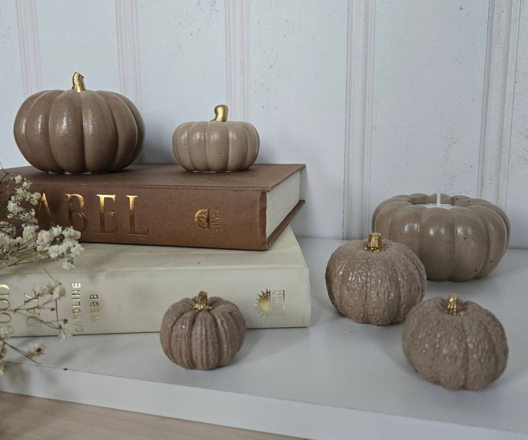 Mini Pumpkin Decor - Brown